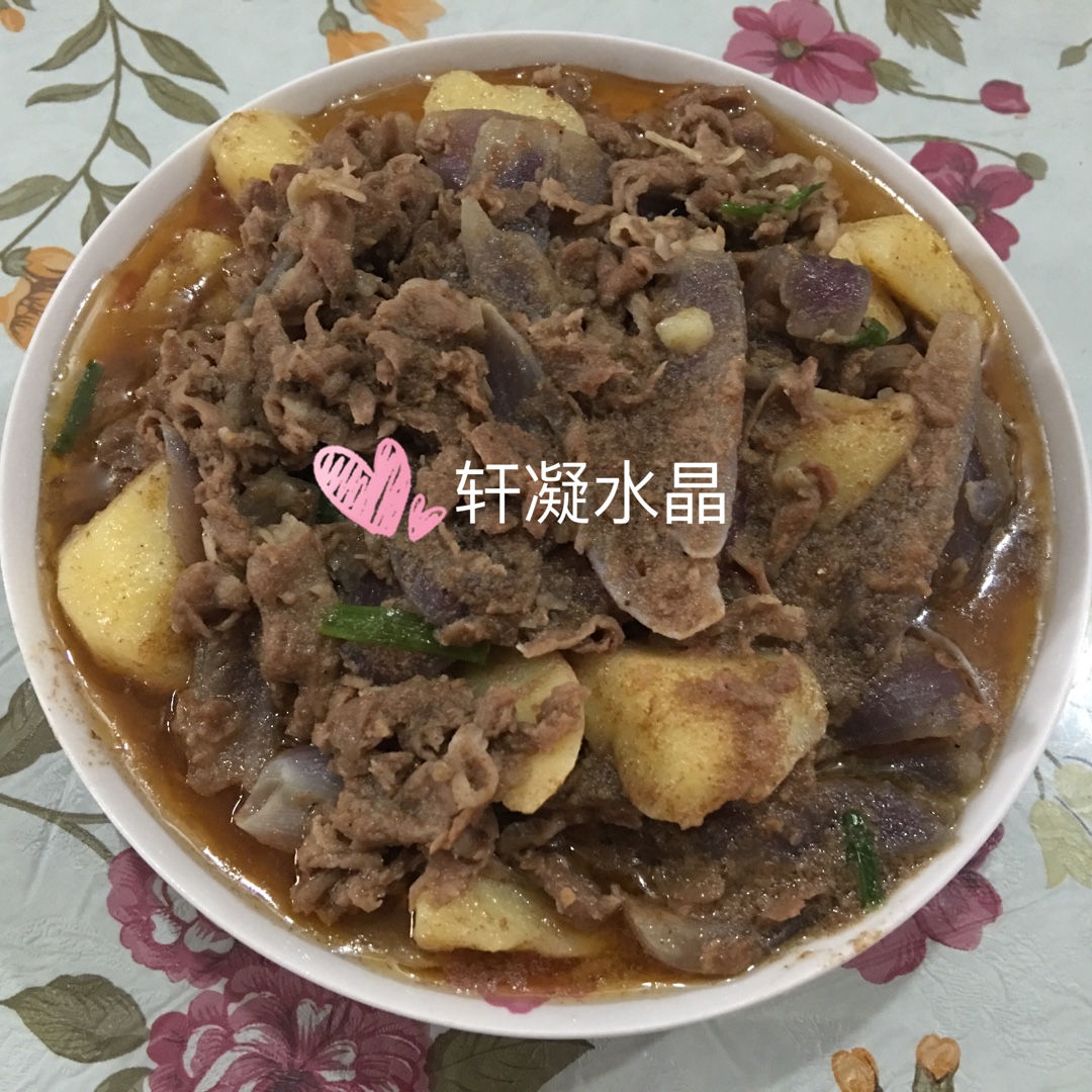 沙茶土豆炖羊肉