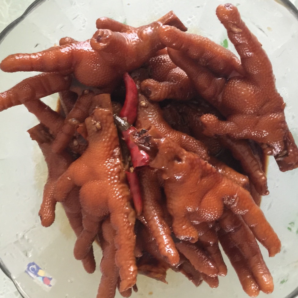 秘制红烧鸡爪
