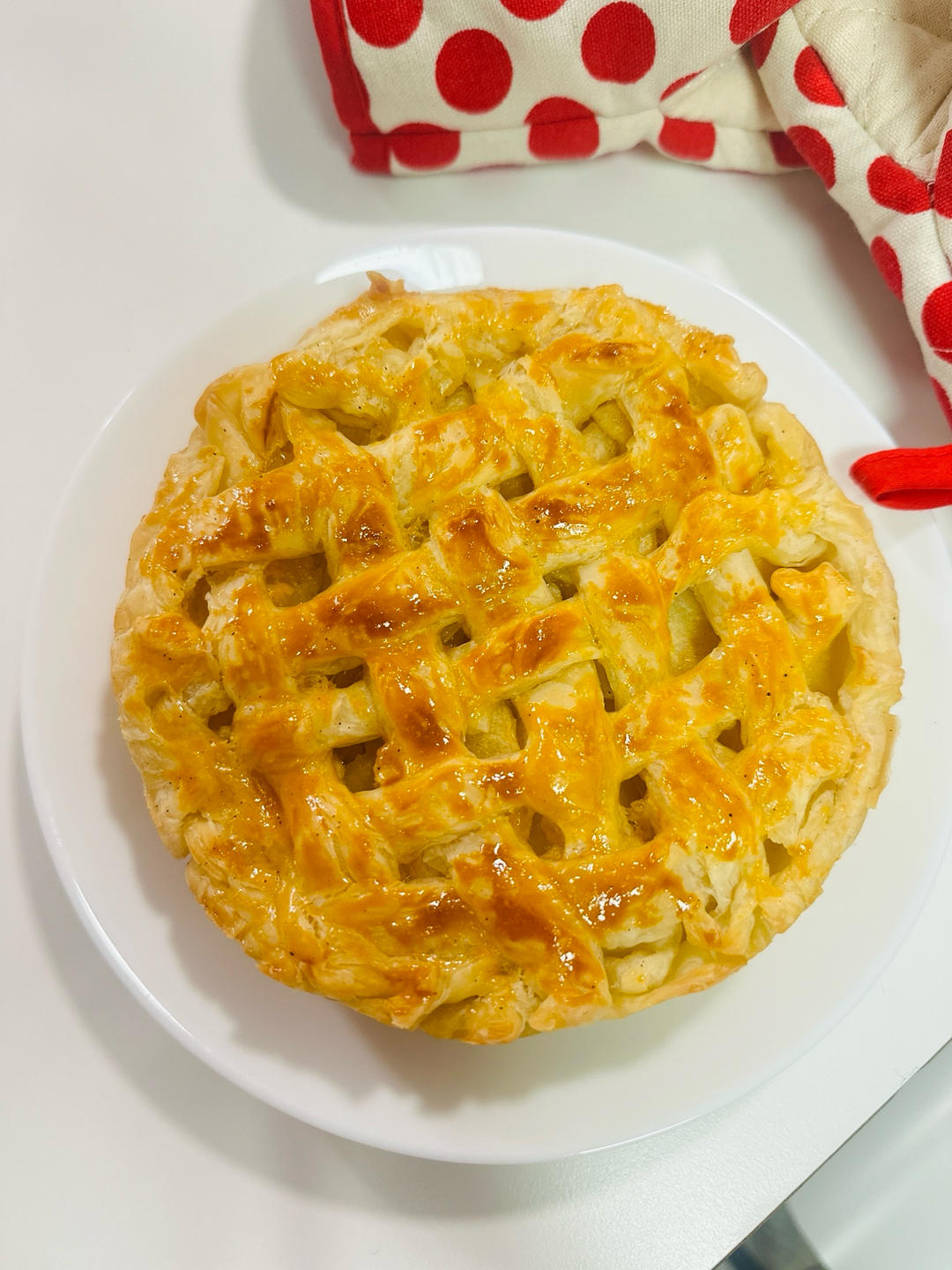 简易快手苹果派