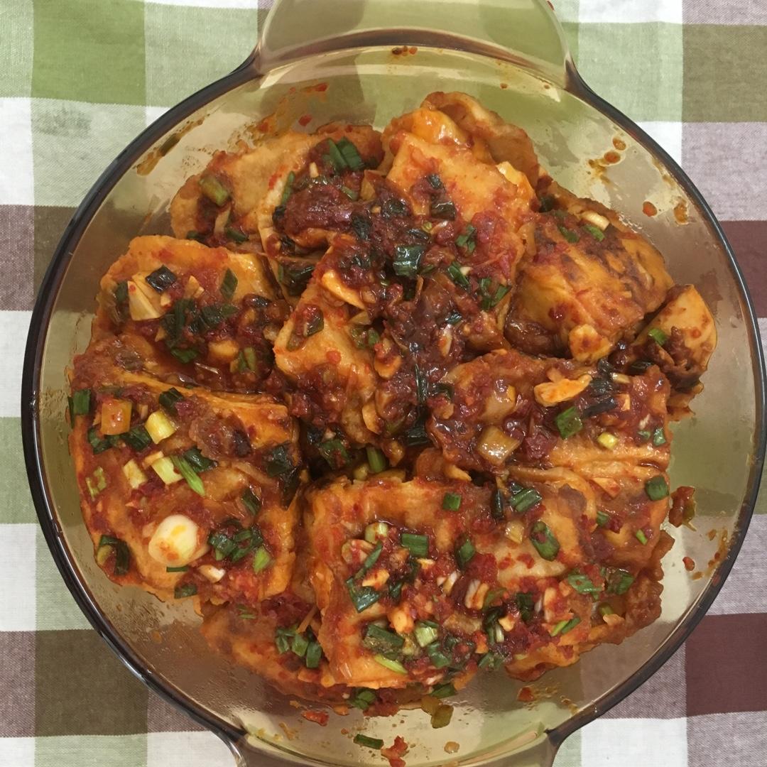 韩式煎豆腐 Side Dish Tofu