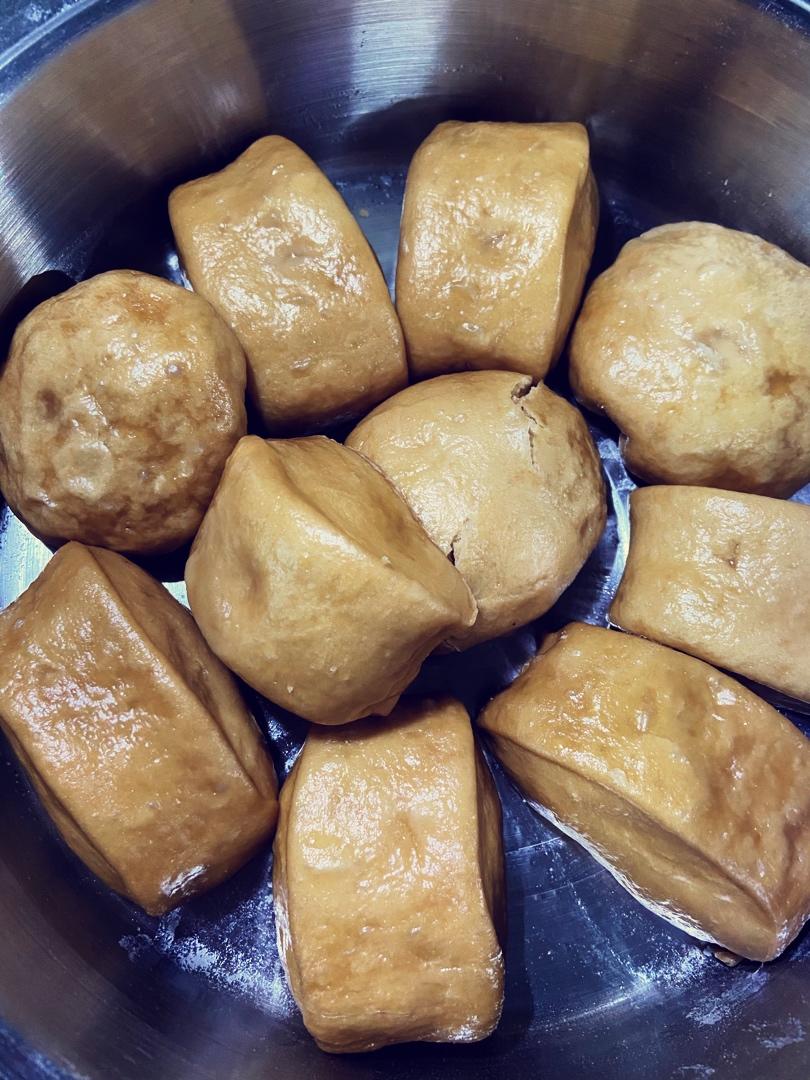 有着面包口感的红糖馒头（一次发酵）