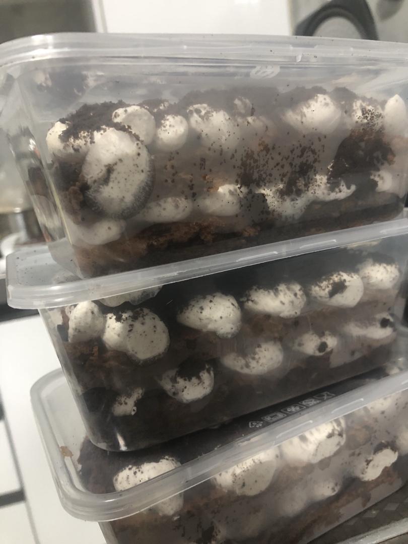 低糖不腻的奥利奥咸奶油蛋糕盒子