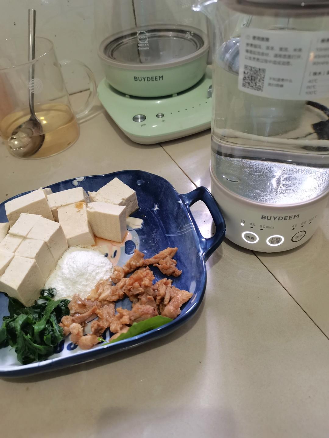 荠菜豆腐羹【4月北鼎养生壶食谱】