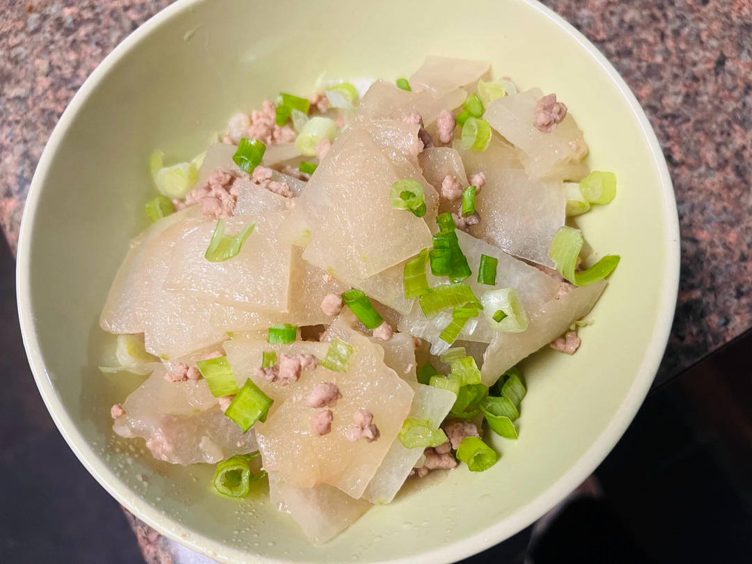 肉末炒冬瓜(超下饭)