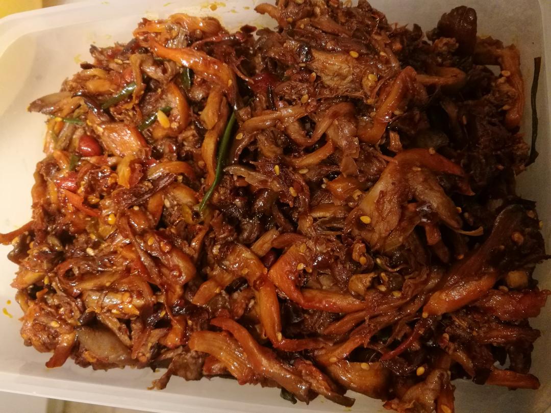 培根蘑菇辣酱