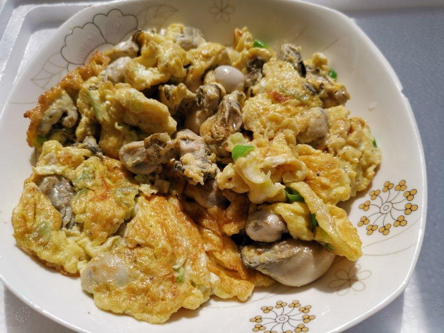 家有挑食小妞做的生蚝煎蛋