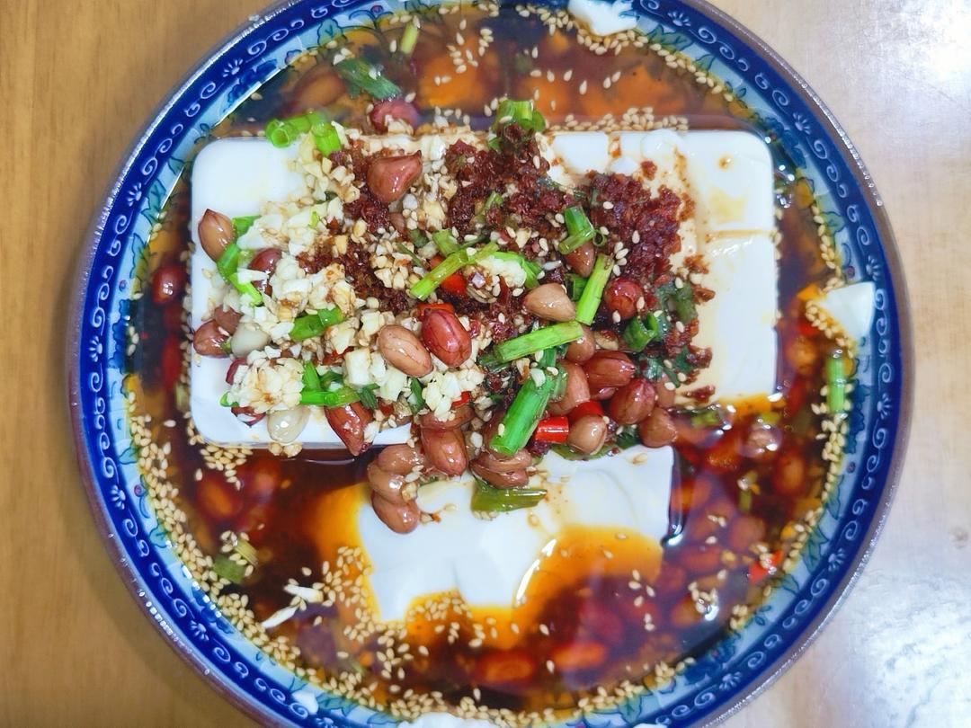 凉拌豆腐，爽口下饭超简单