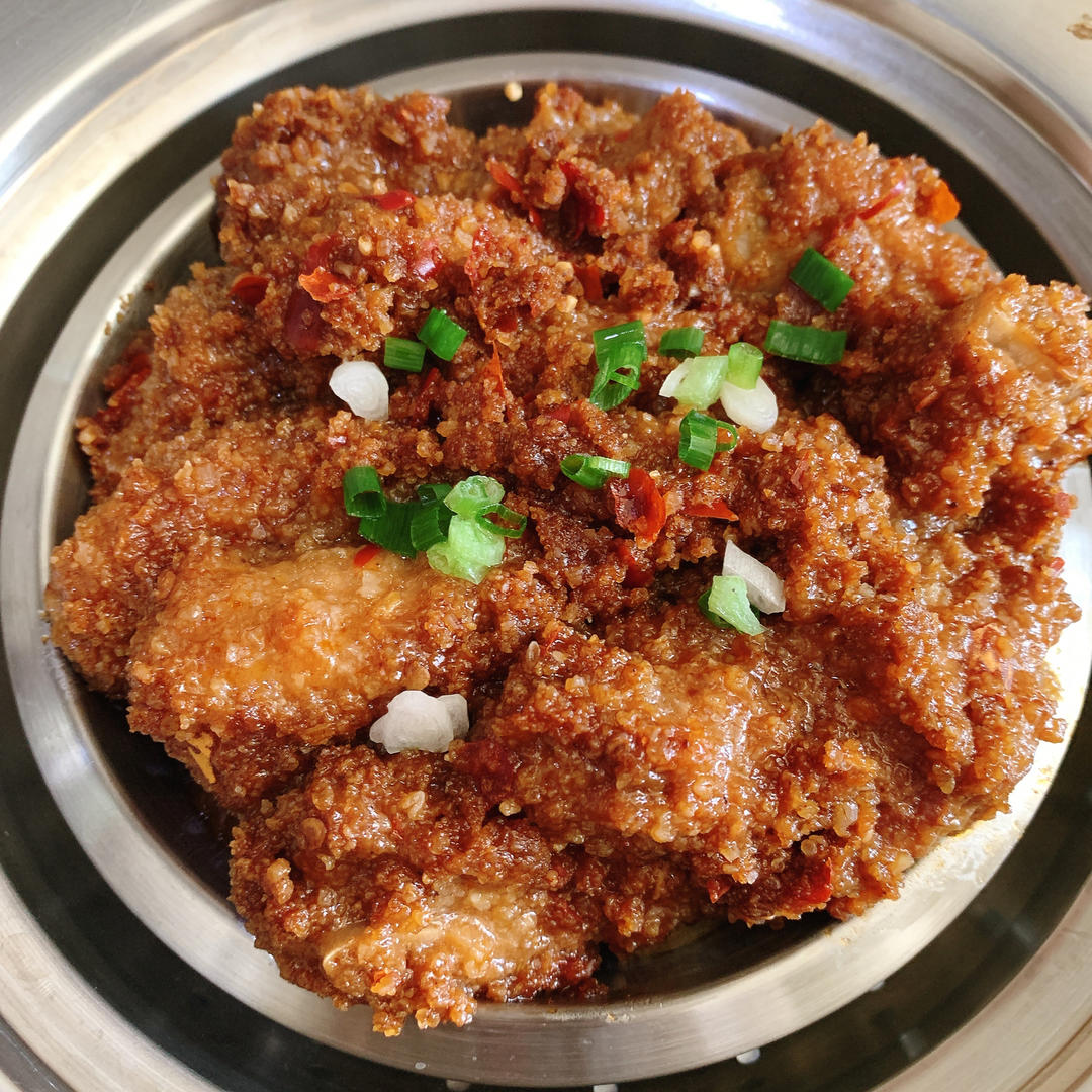 绝绝子！甩饭店几条街的粉蒸肉（粉蒸排骨）