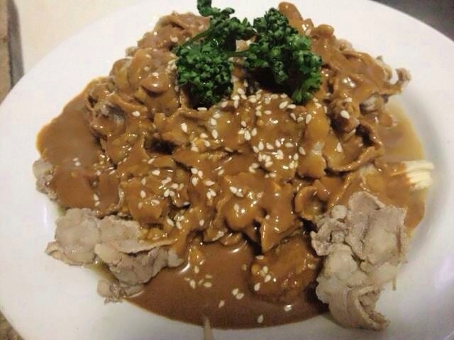 麻酱金针肥牛