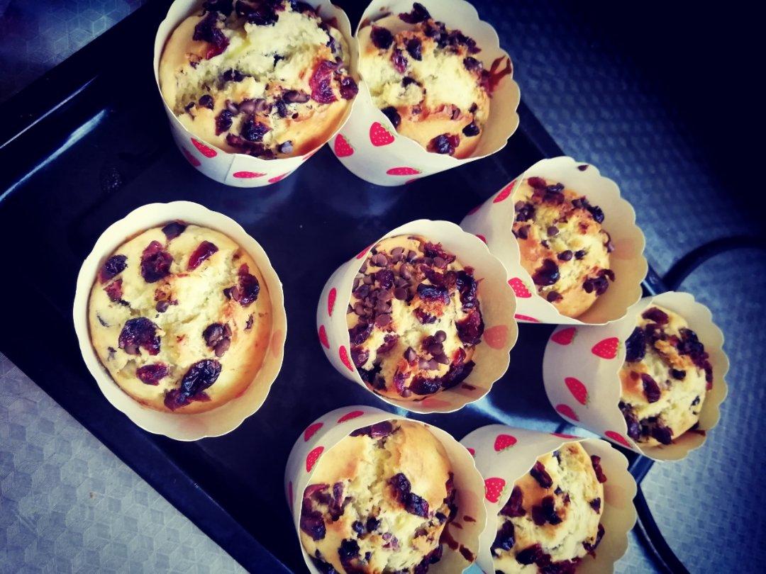 少女心的香蕉蔓越莓玛芬