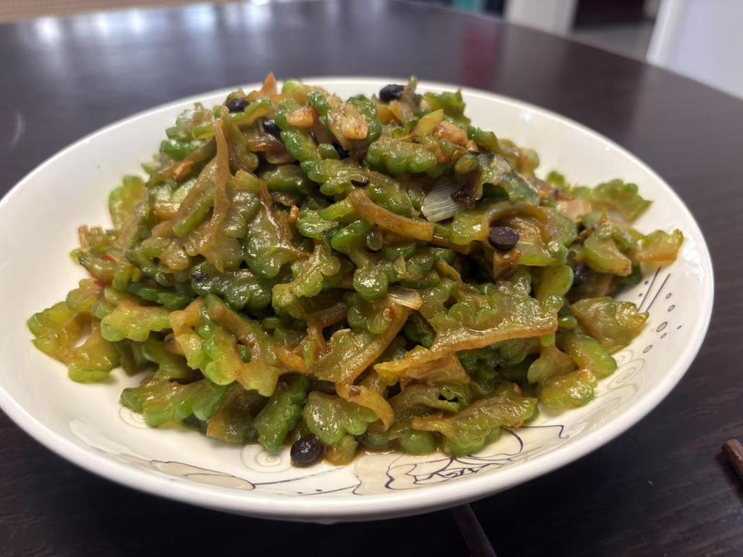 豆豉炒苦瓜