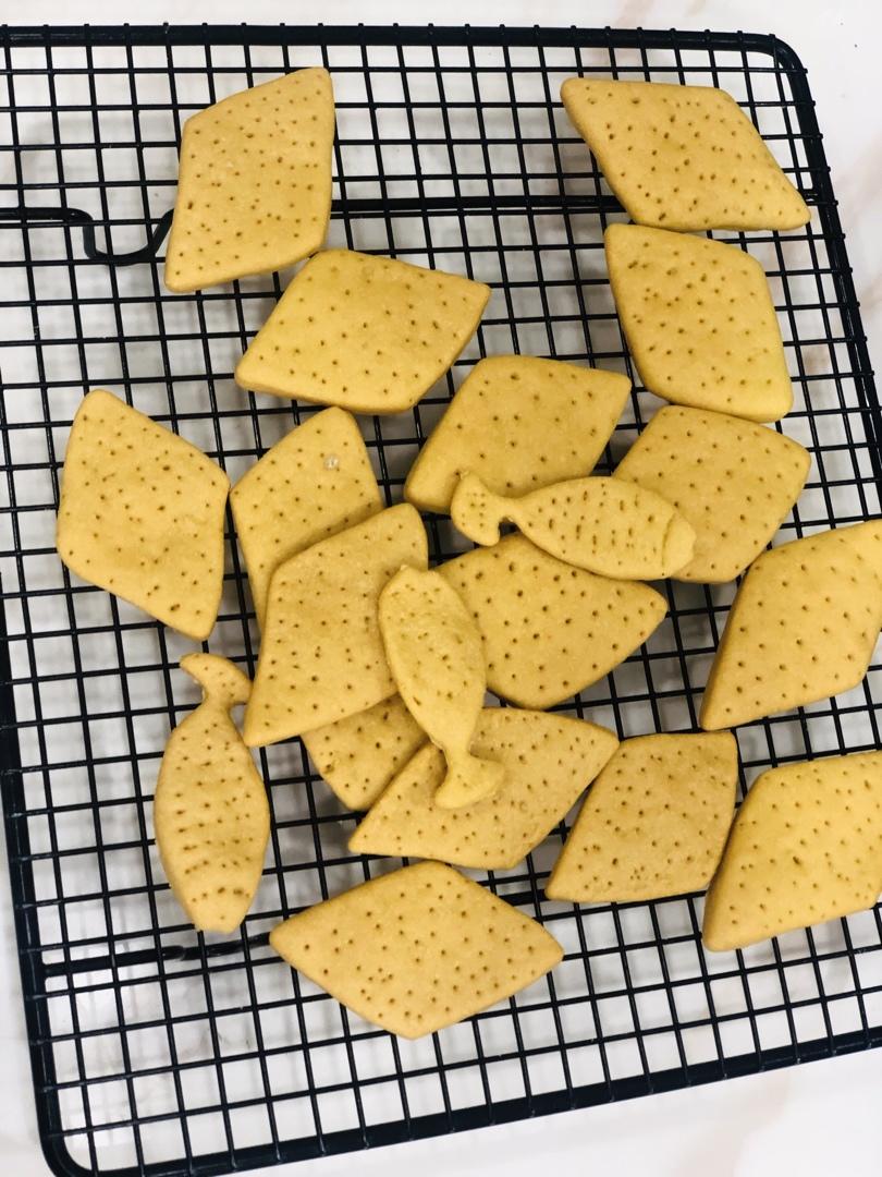 减脂利器【无黄油无牛奶苏打饼干】