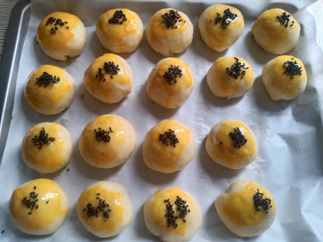 蛋黄酥，只需松弛一次的做法，适合新手