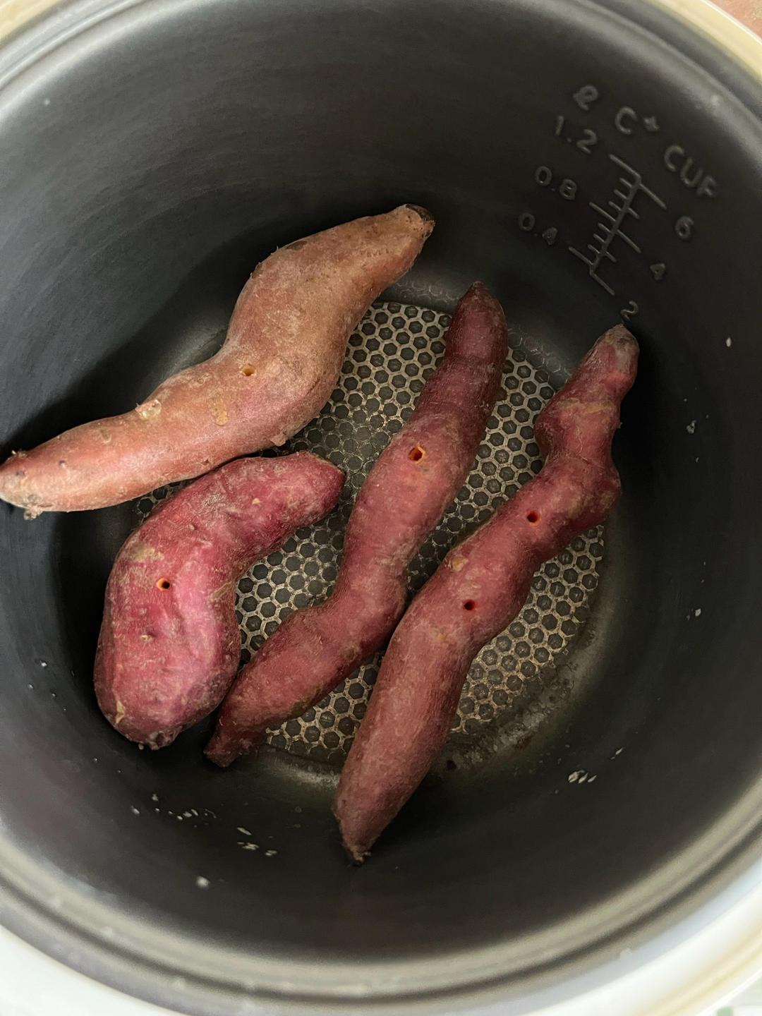 零失败的电饭煲焖红薯
