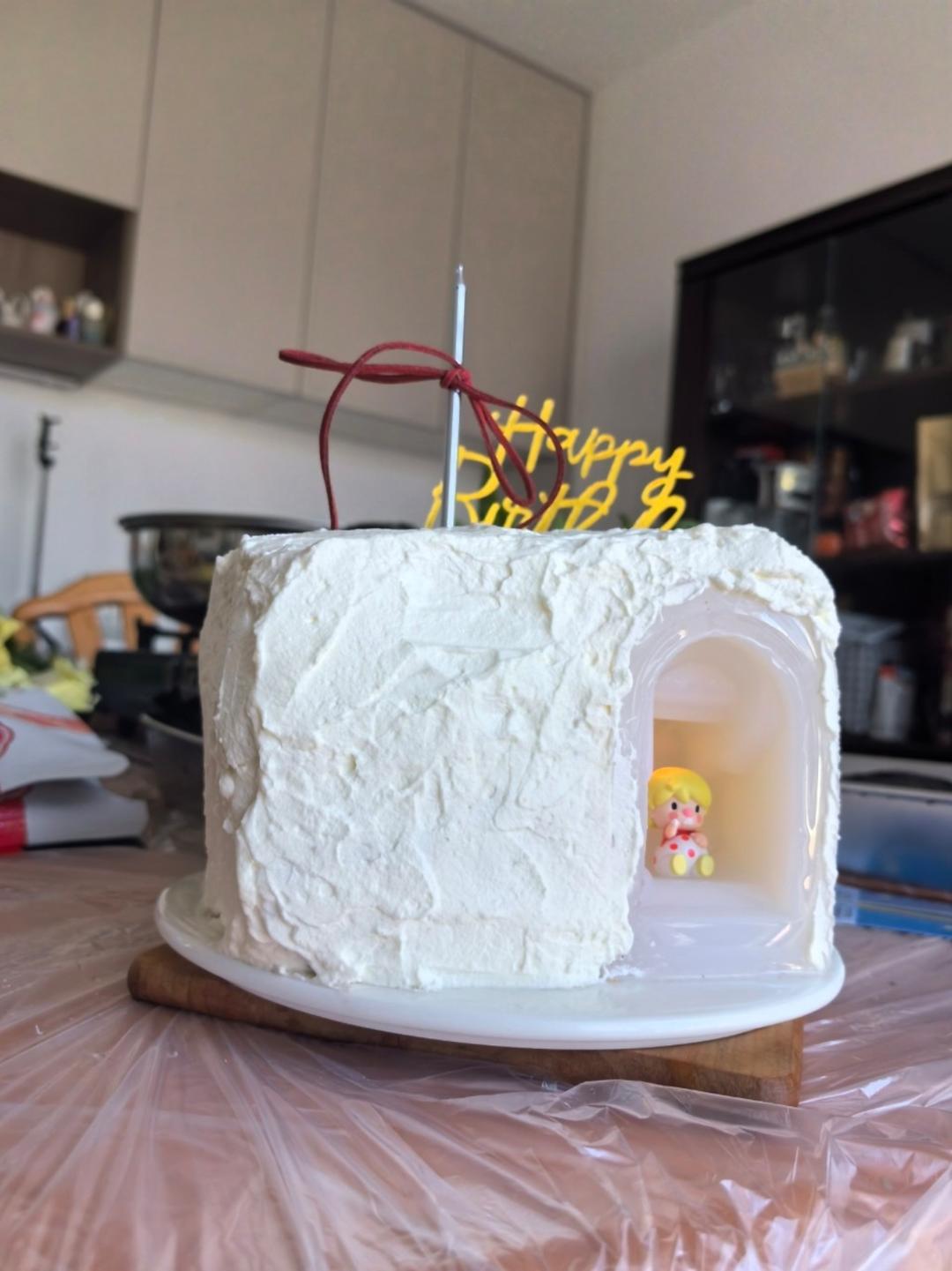 生日蛋糕6寸加高