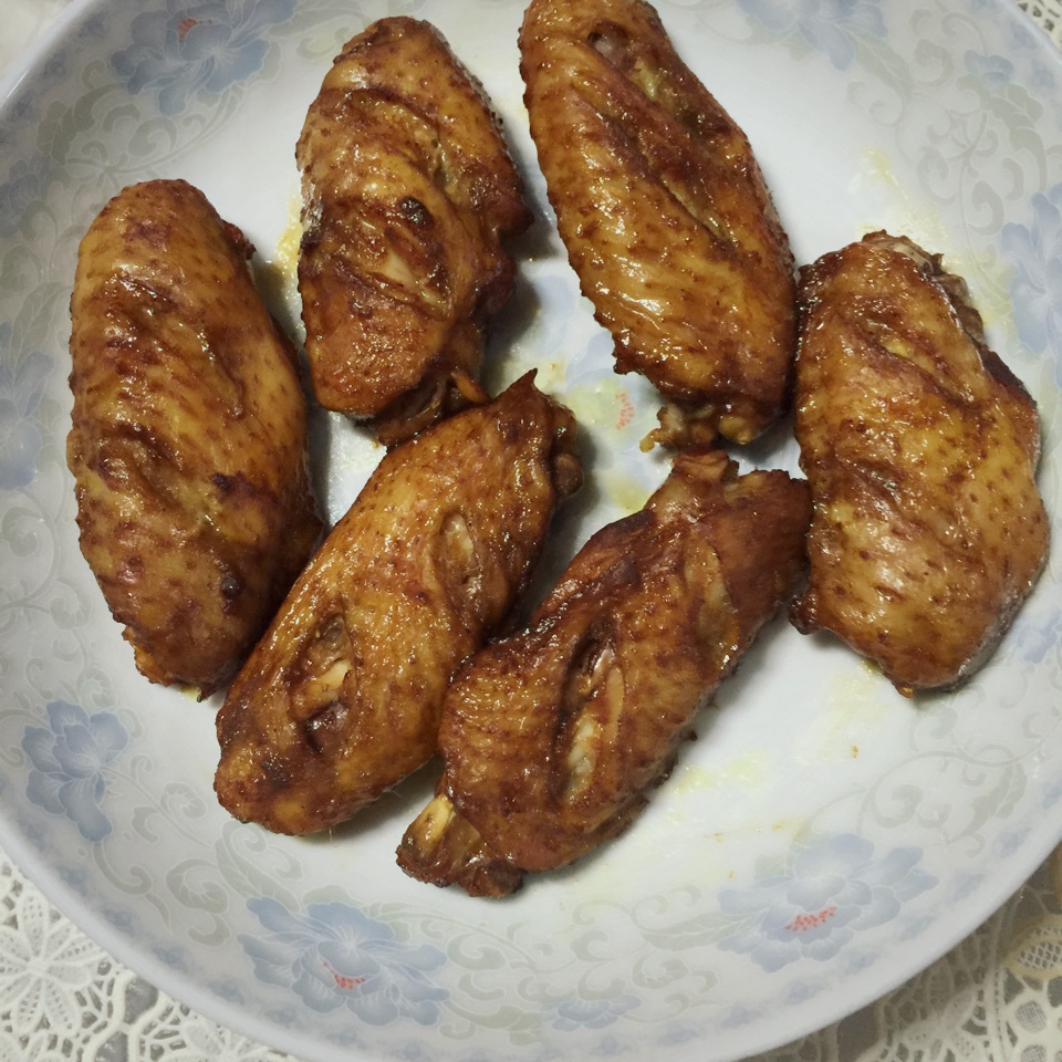 咖喱粉烤鸡翅