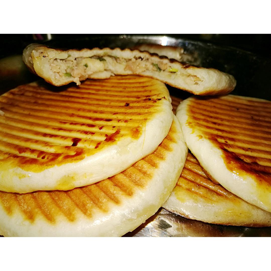 简单易做电饼铛烤饼