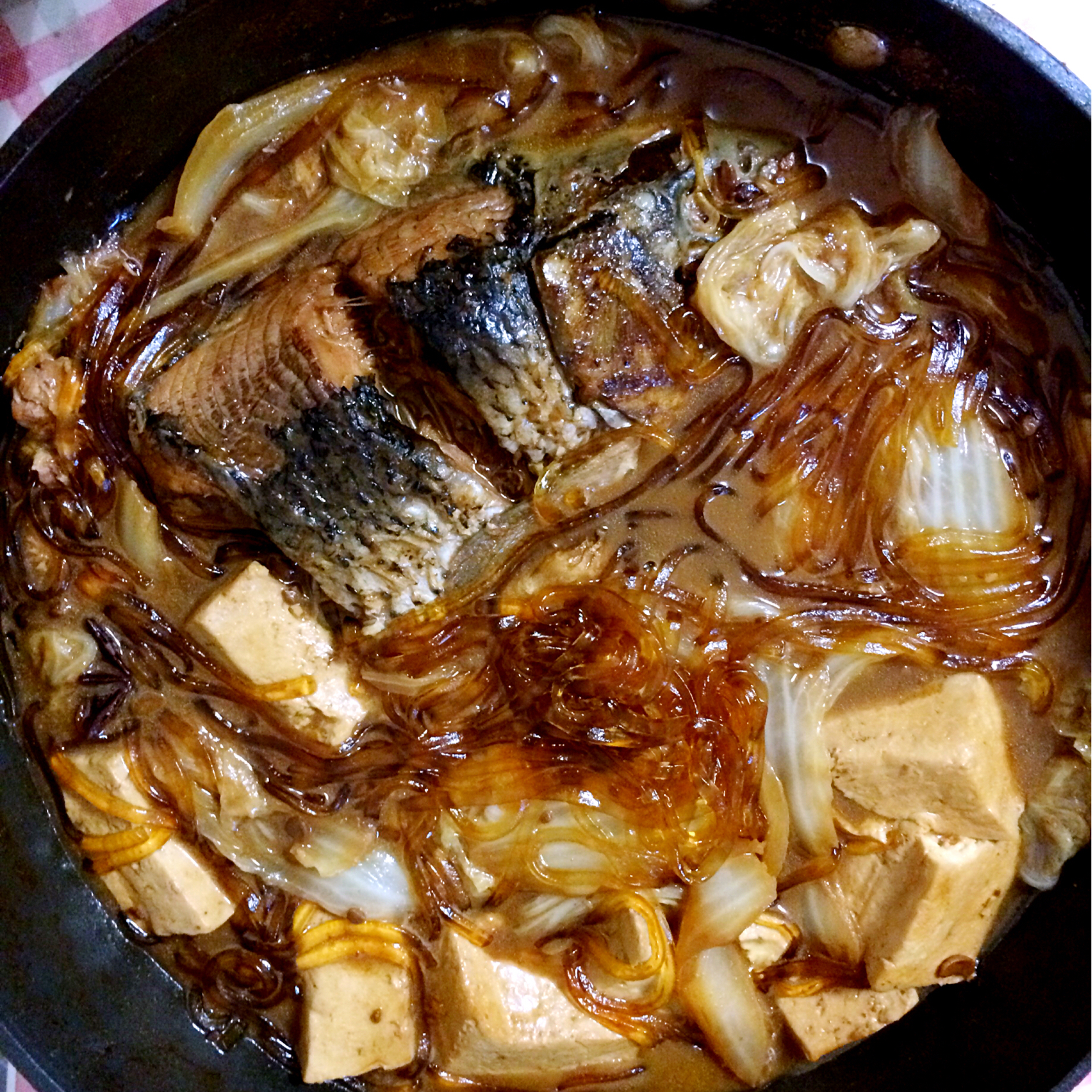 糯米雪儿做的得莫利炖鱼