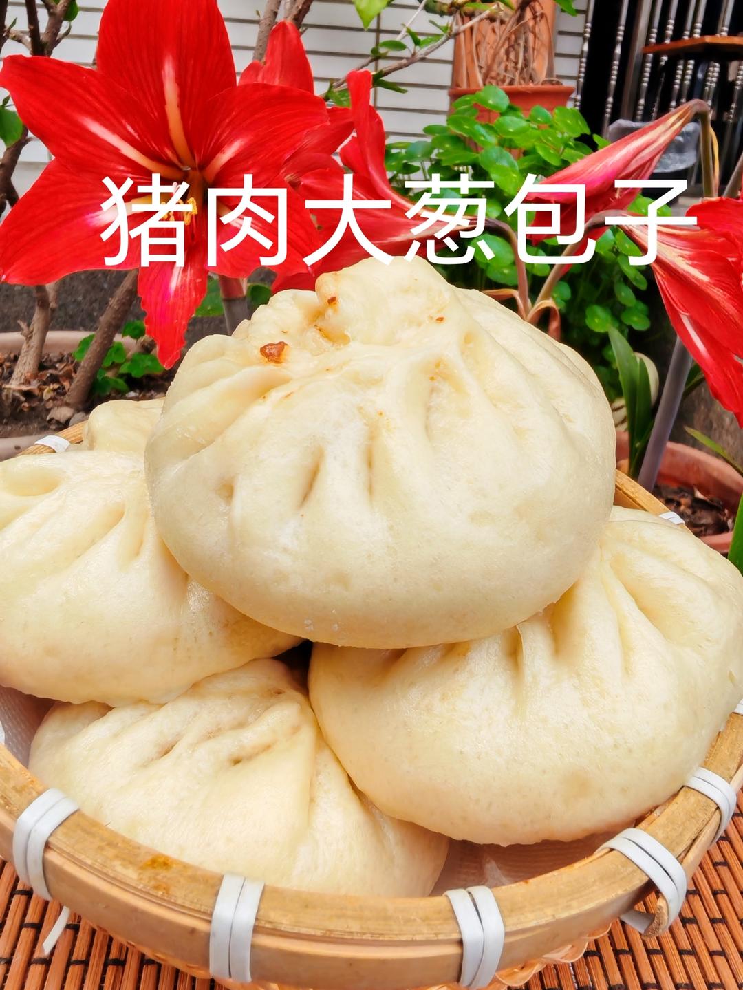 小时候的包子-猪肉大葱包子