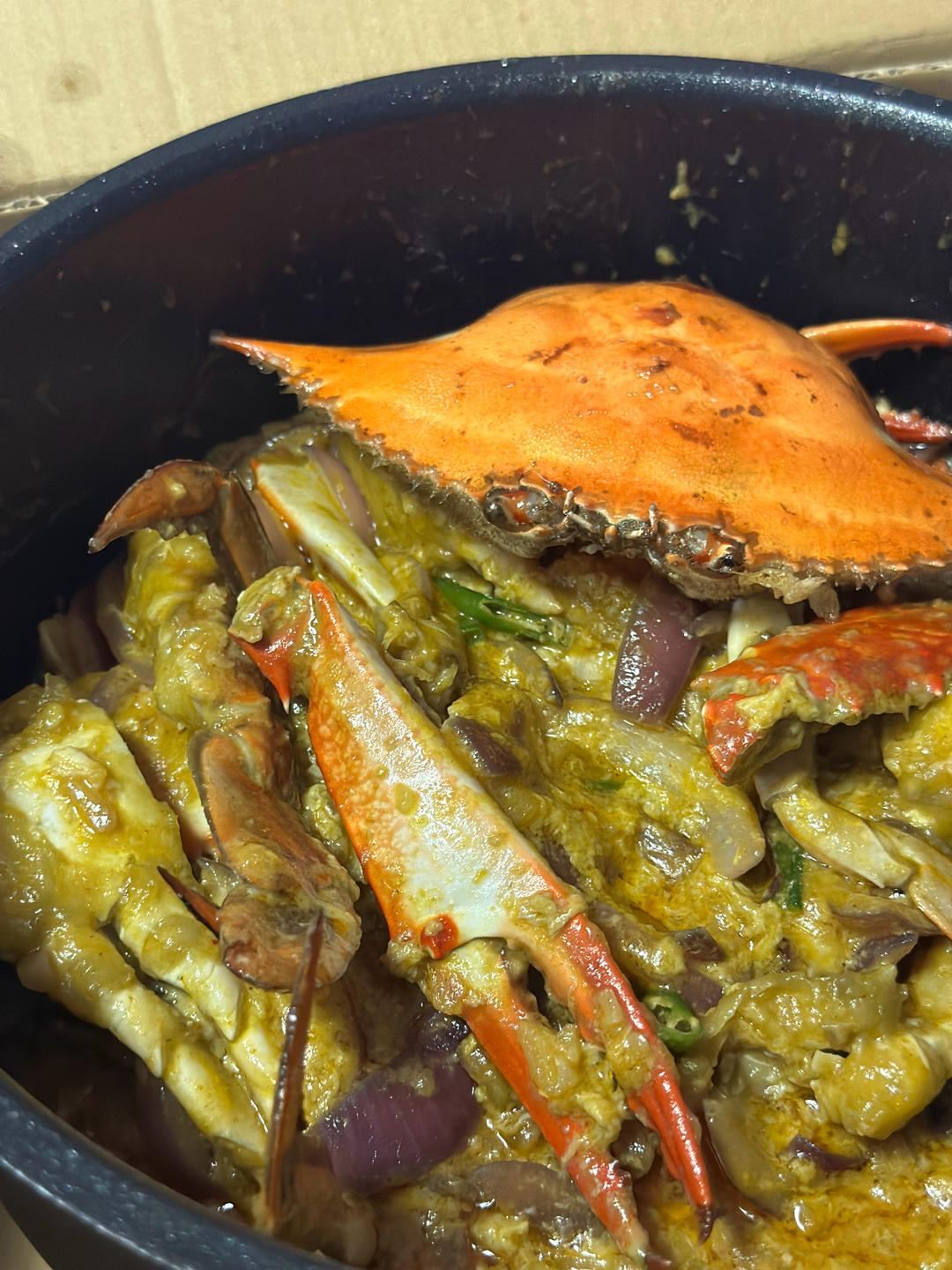 泰式咖喱蟹（堪比建兴酒家）