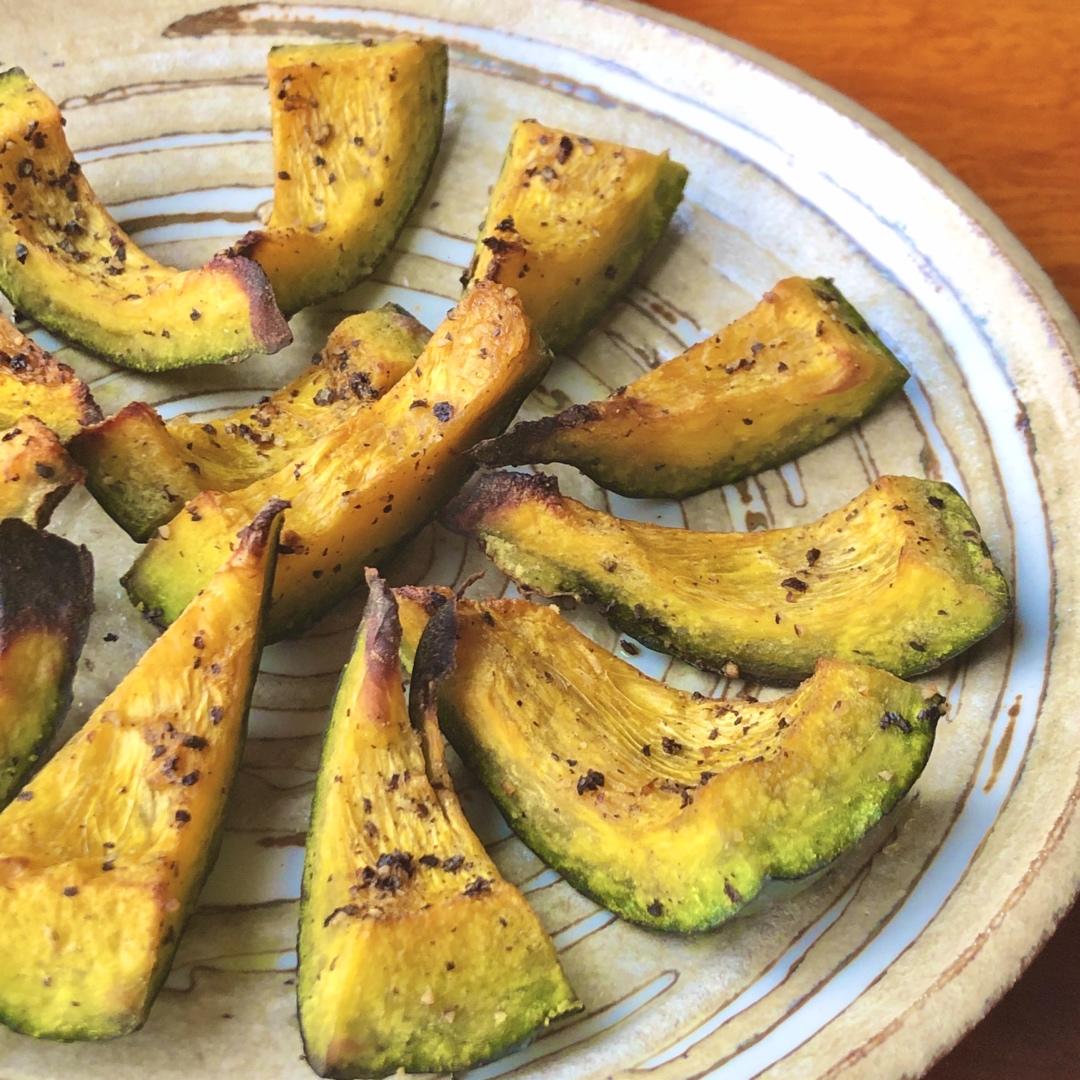 下厨房兔兔兔做的减脂版无油烤南瓜