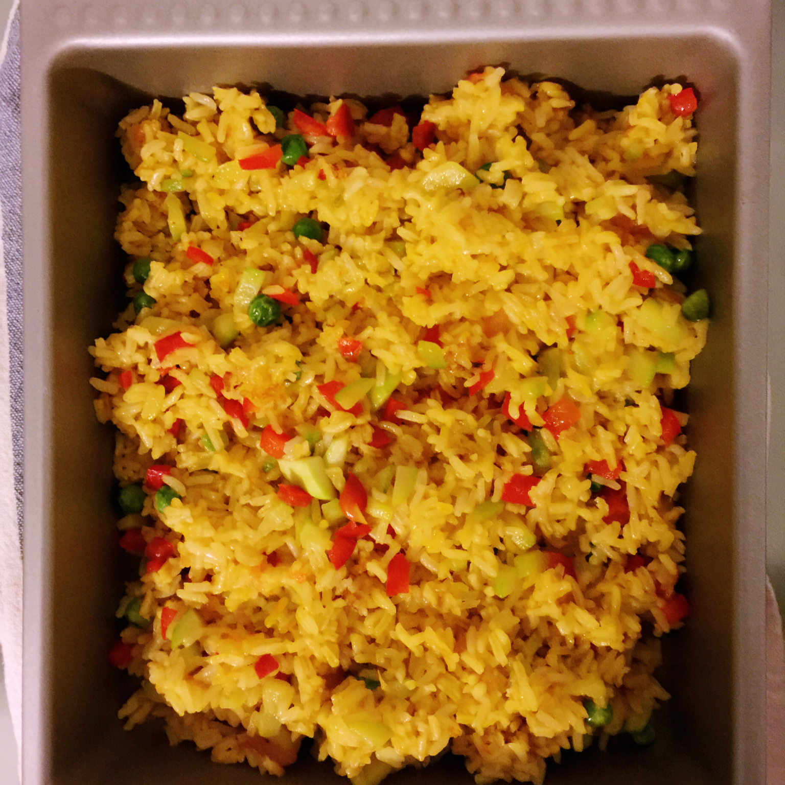 蔬菜版西班牙海鲜饭 paella alle verdure