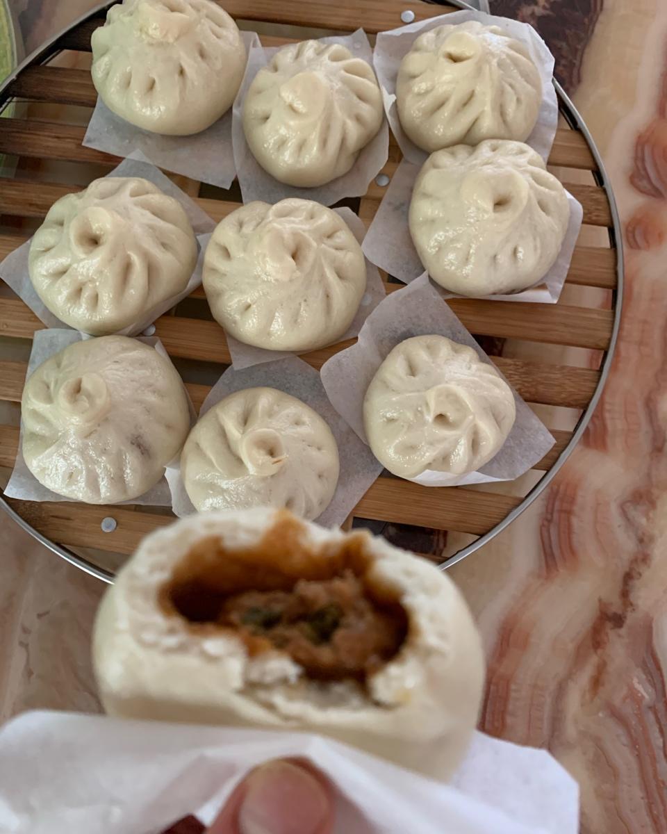流汁的鲜肉包子