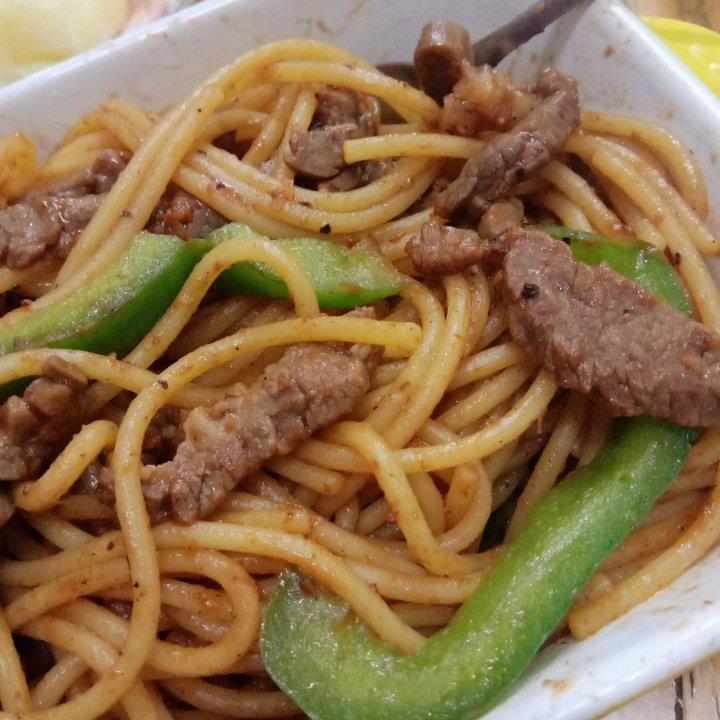 黑椒牛柳意面