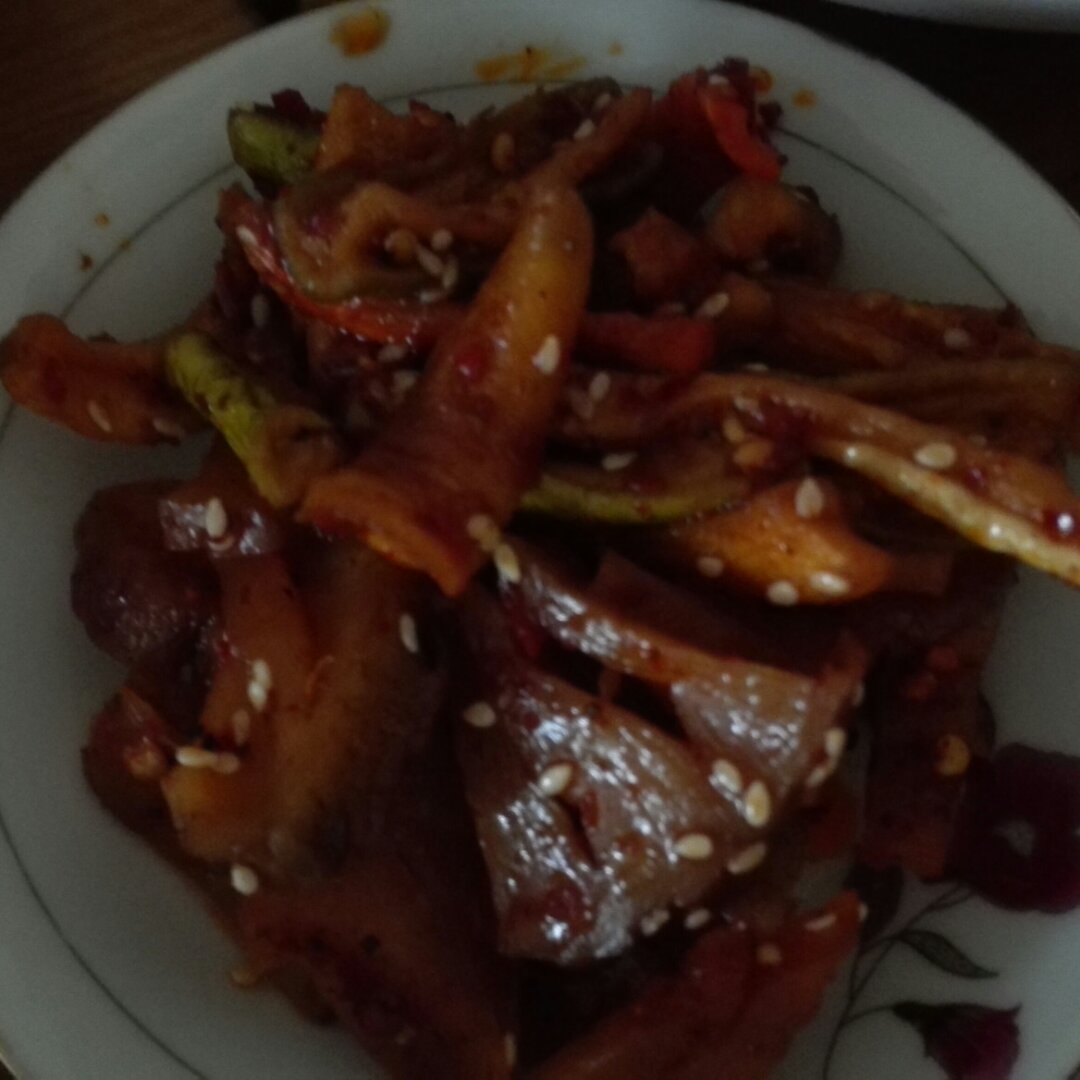 麻辣酸甜萝卜干