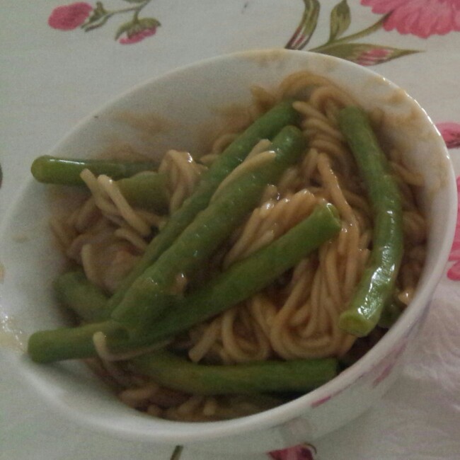 豆角焖面