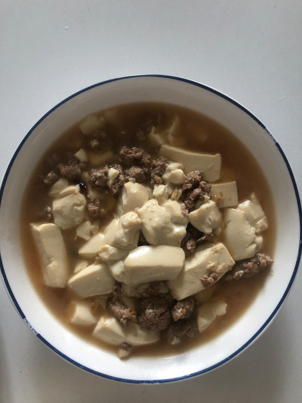 豆腐肉沫，一道零厨艺就能搞定的家常下饭菜
