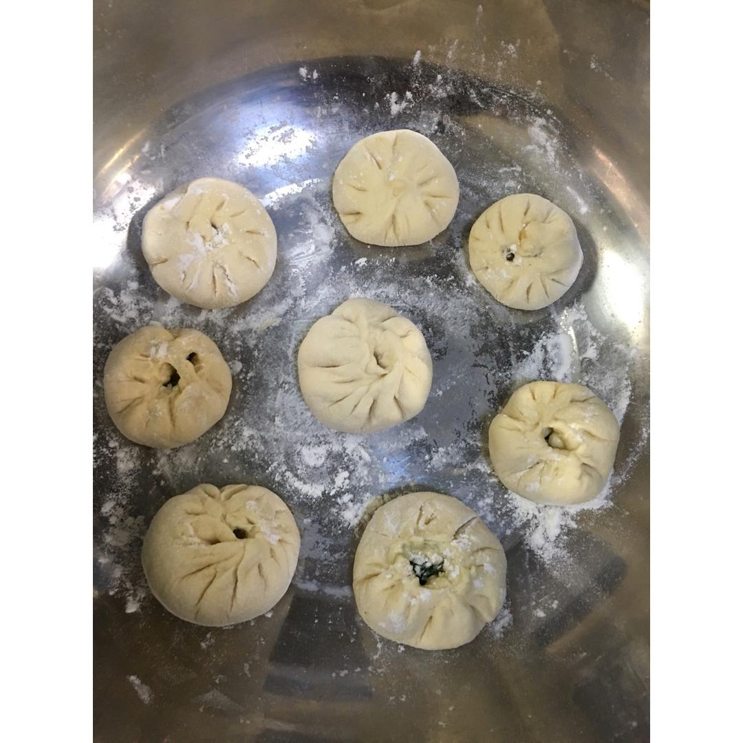 香菇素菜包