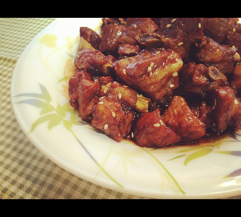 懒人版糖醋排骨