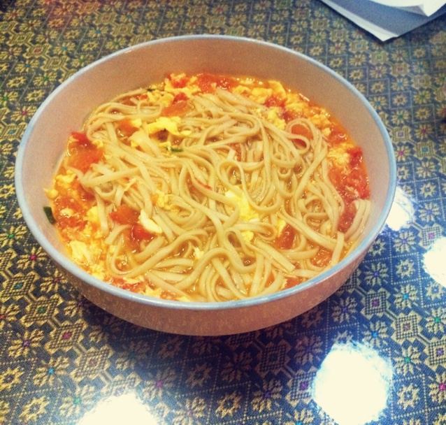 西红柿鸡蛋面