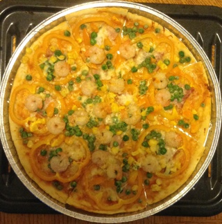 鲜虾培根薄披萨—海氏烤箱定制