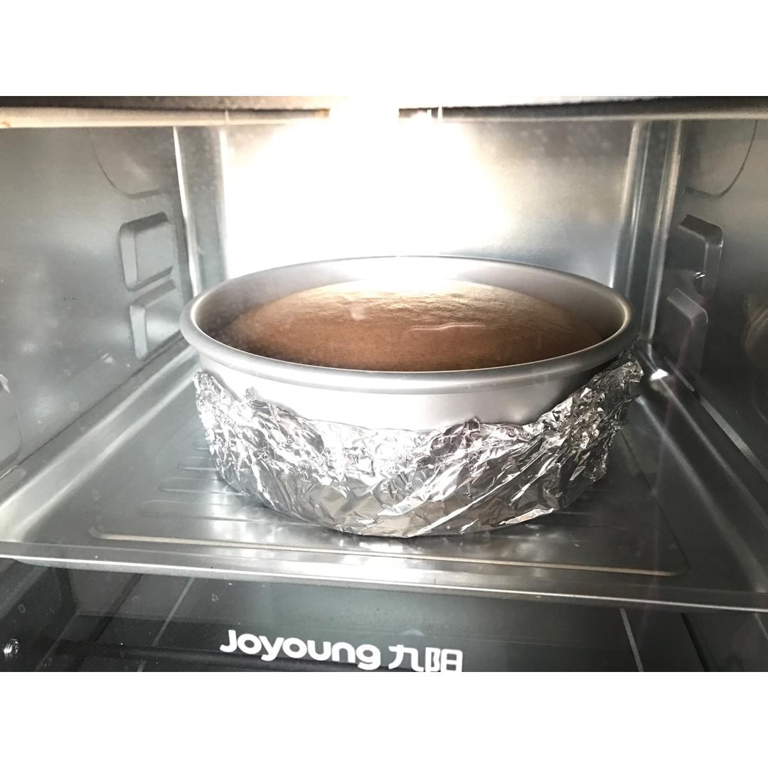 超详细8寸戚风蛋糕