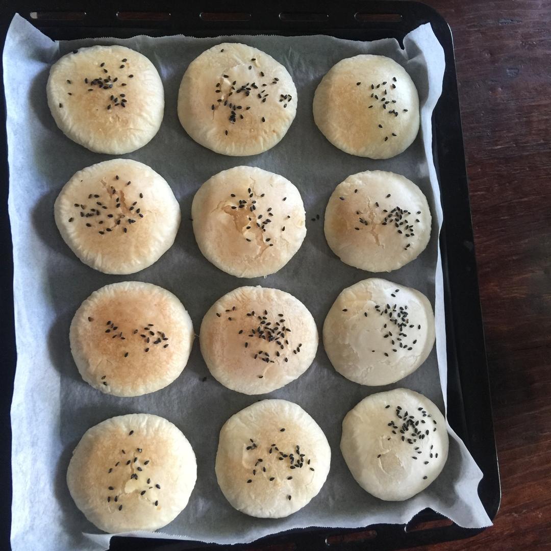 酥皮绿豆饼   酥得掉渣渣