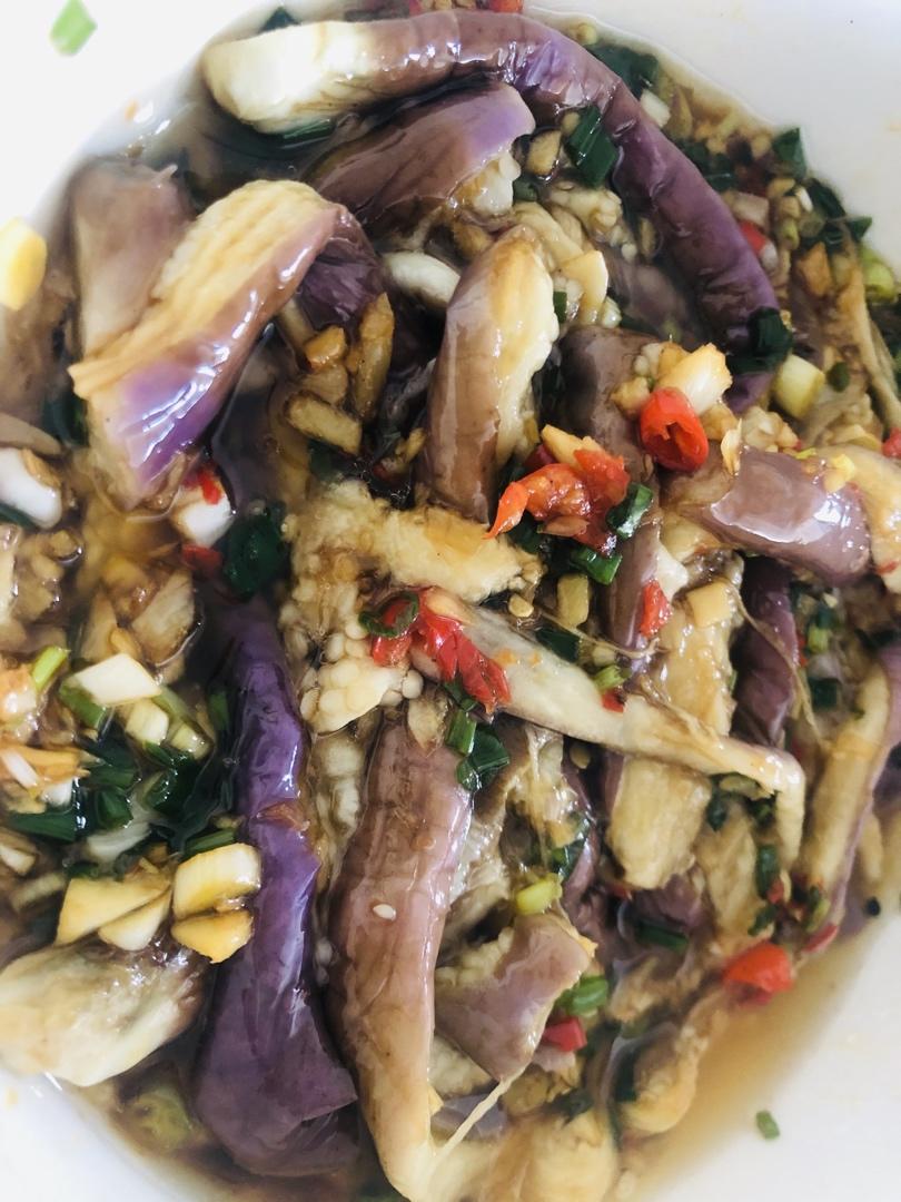 夏天必备可口菜-凉拌茄子🍆