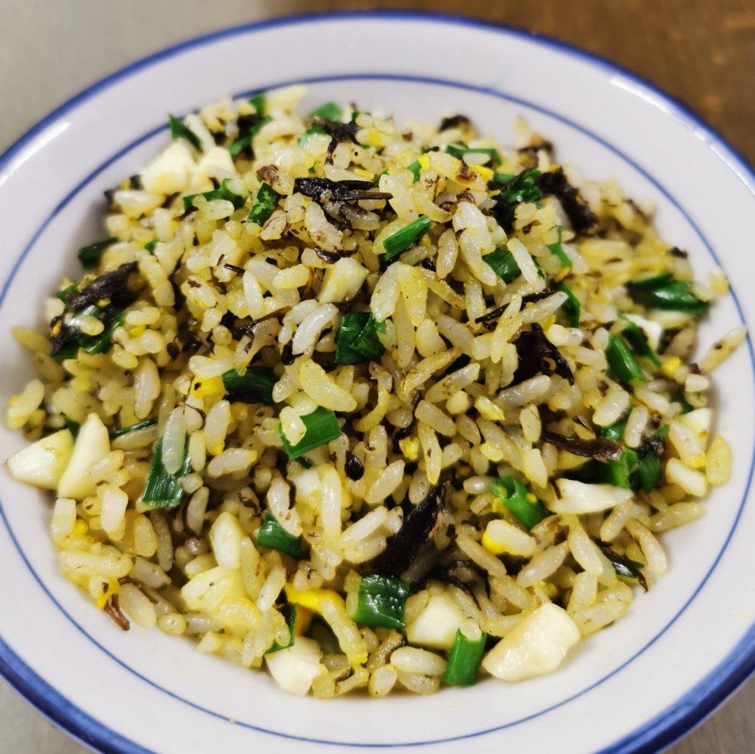 果果-手作做的橄榄菜炒饭