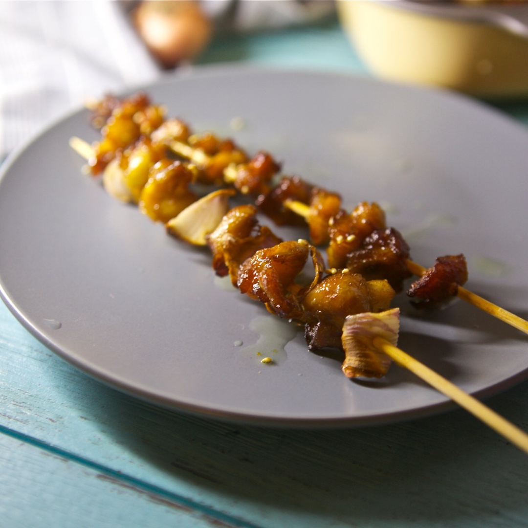 大猫小猫做的鸡脆骨烤串串