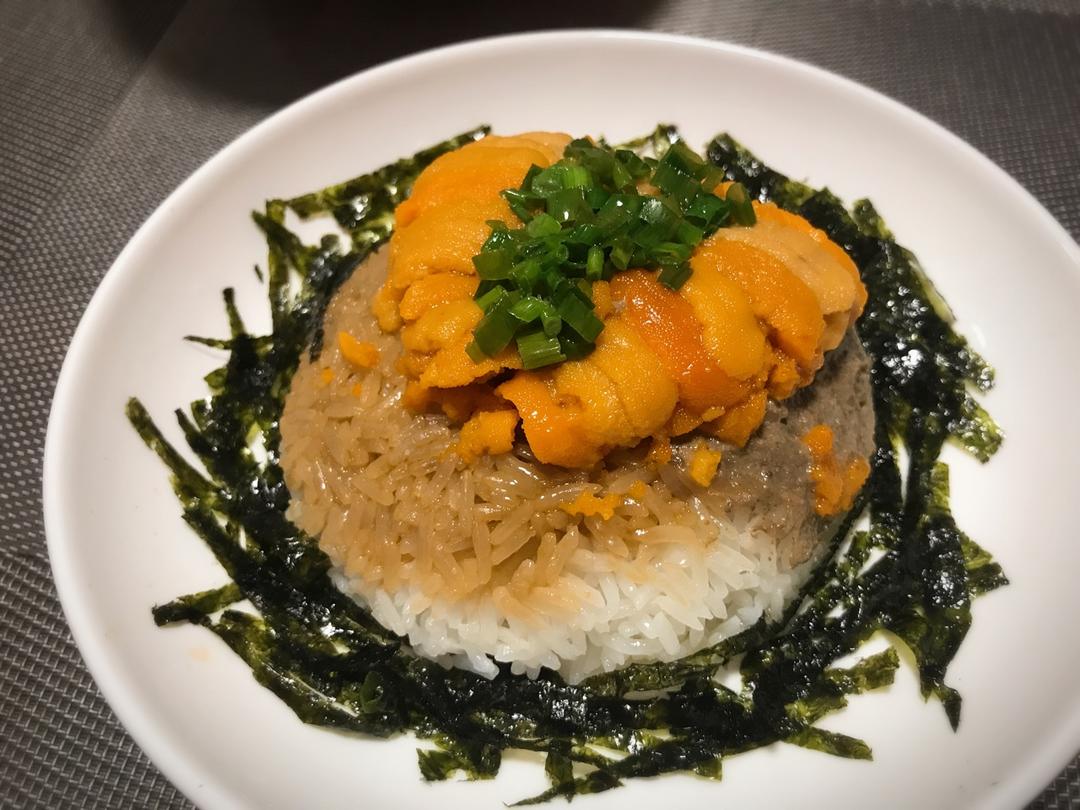 摩羯座yoyo做的海胆盖饭