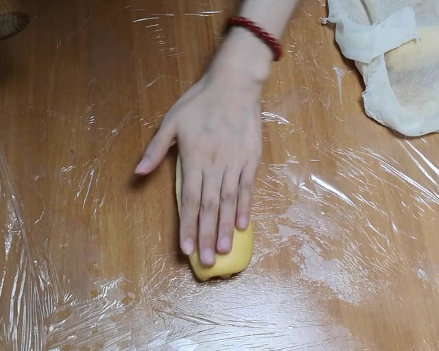 网红南瓜吐司视频记录（面包机做法）的做法 步骤8