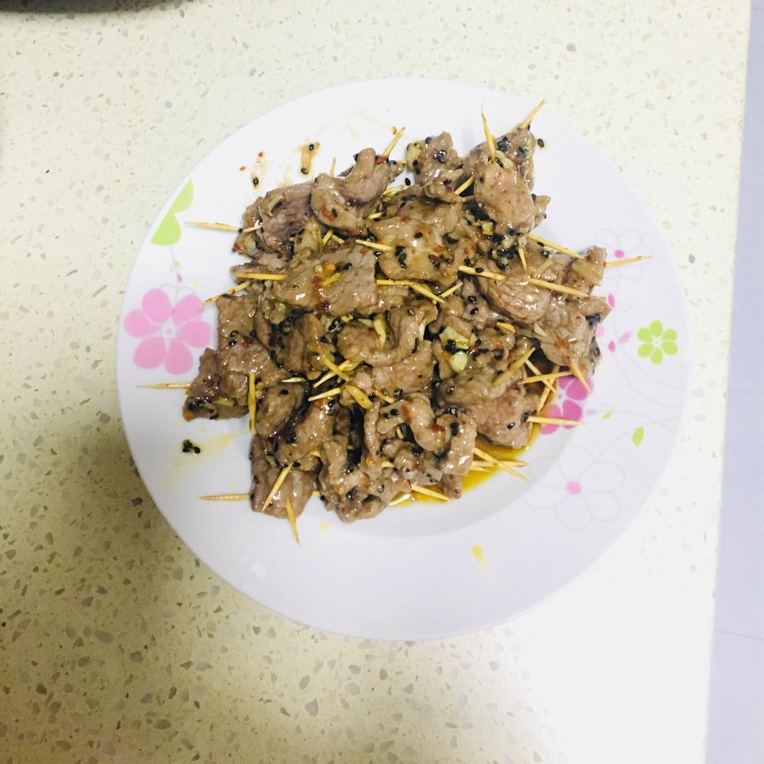 牙签牛肉 道地湖南味