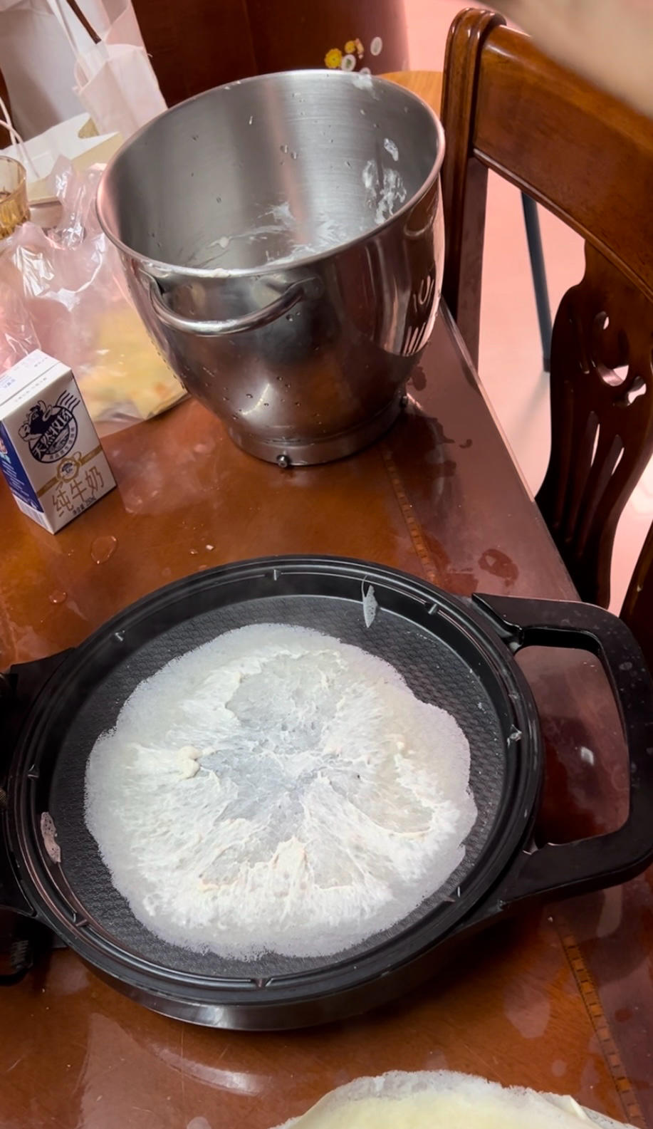 纯奶手撕吐司的做法 步骤1