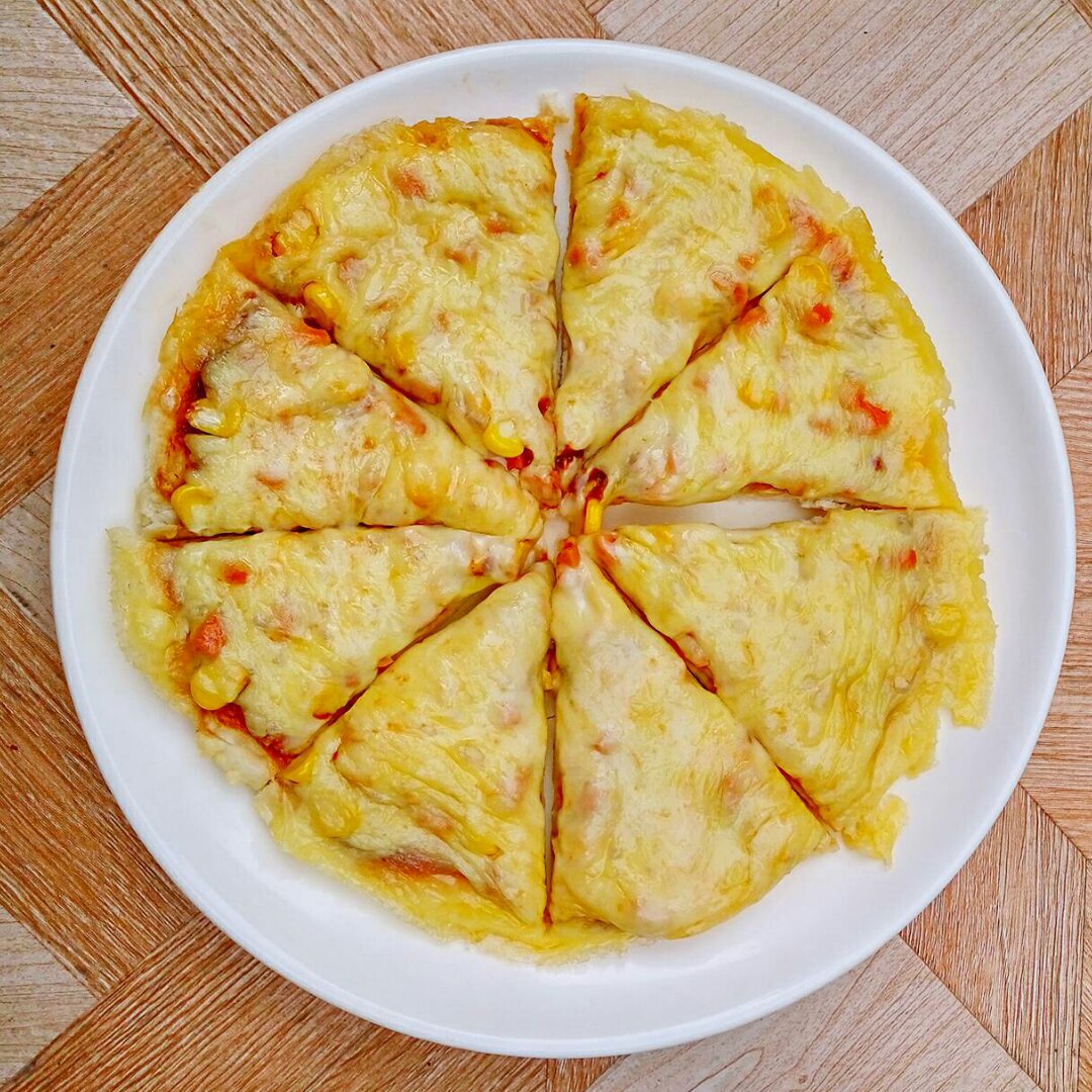 不用酵母的披萨底 No Yeast Pizza Dough