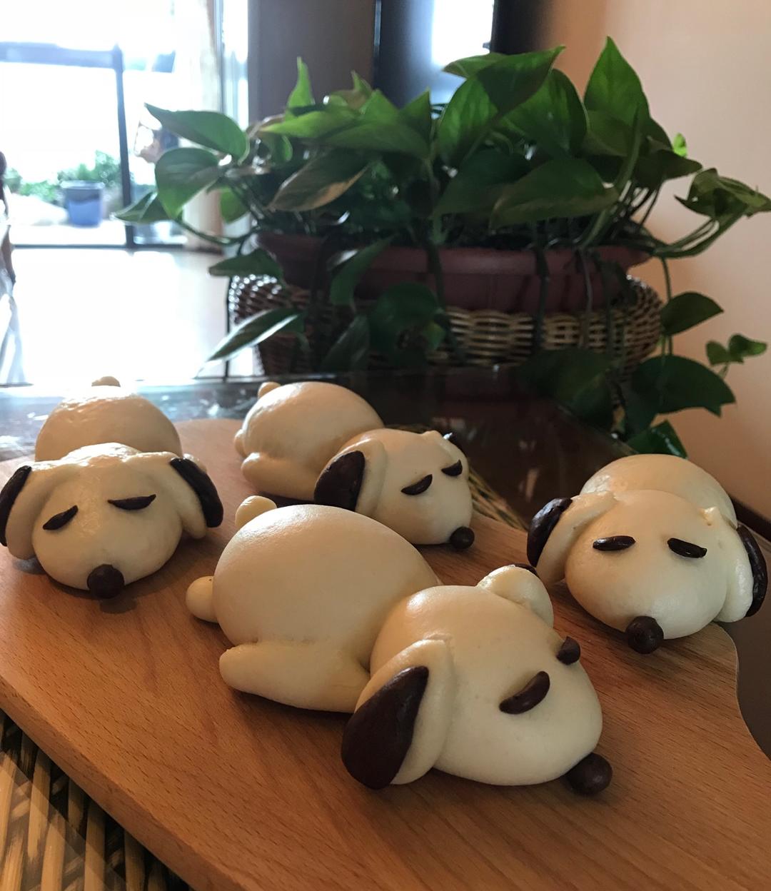 如烟如雾2714056822做的小狗馒头