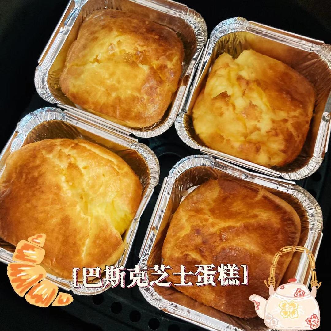 纸杯巴斯克芝士蛋糕（淡奶油/牛奶/酸奶/椰浆都可）