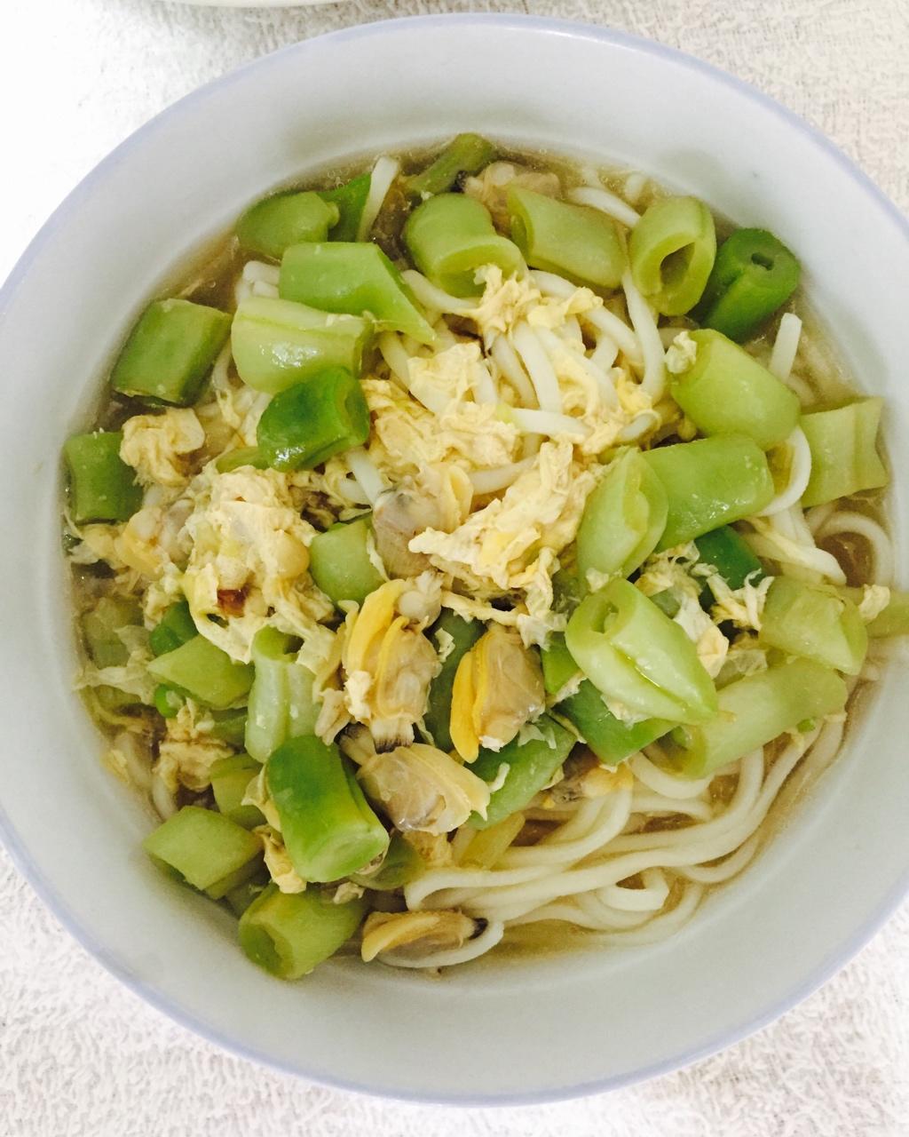 芸豆蚬子面