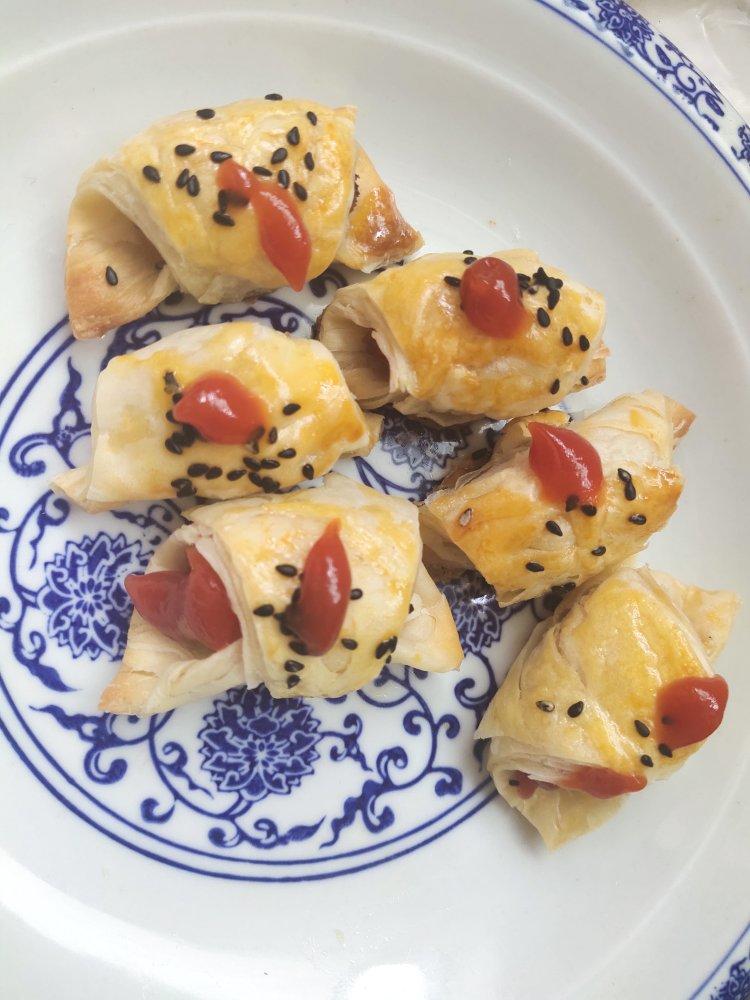 手抓饼热狗