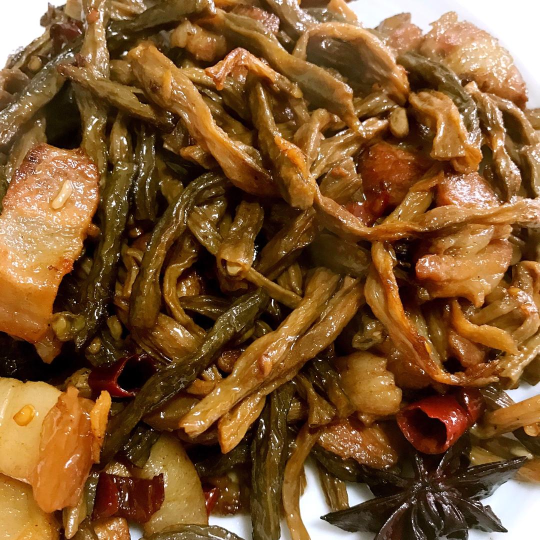 干豆角烧肉